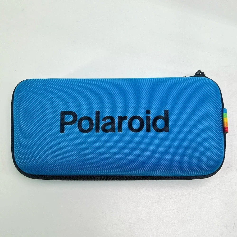 Polaroid Blue Eyewear Hard Clamshell Zippered Sunglasses or Eyeglasses Case